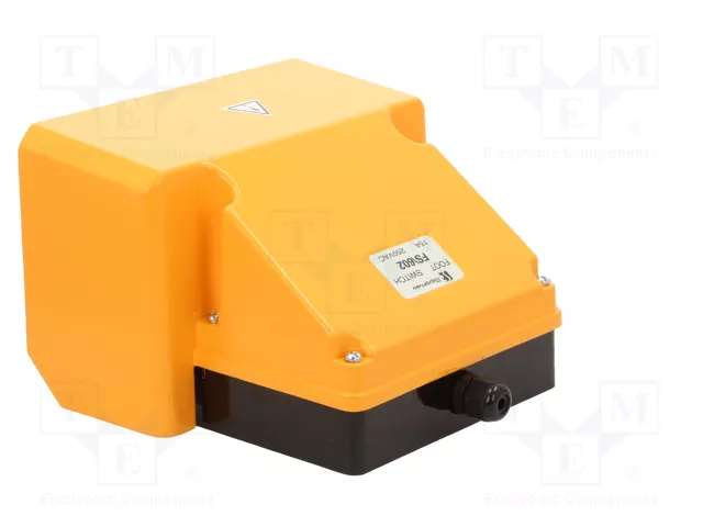 SPAMEL FS-602 Interruptor de pie NC x2 + NA x2 IP65