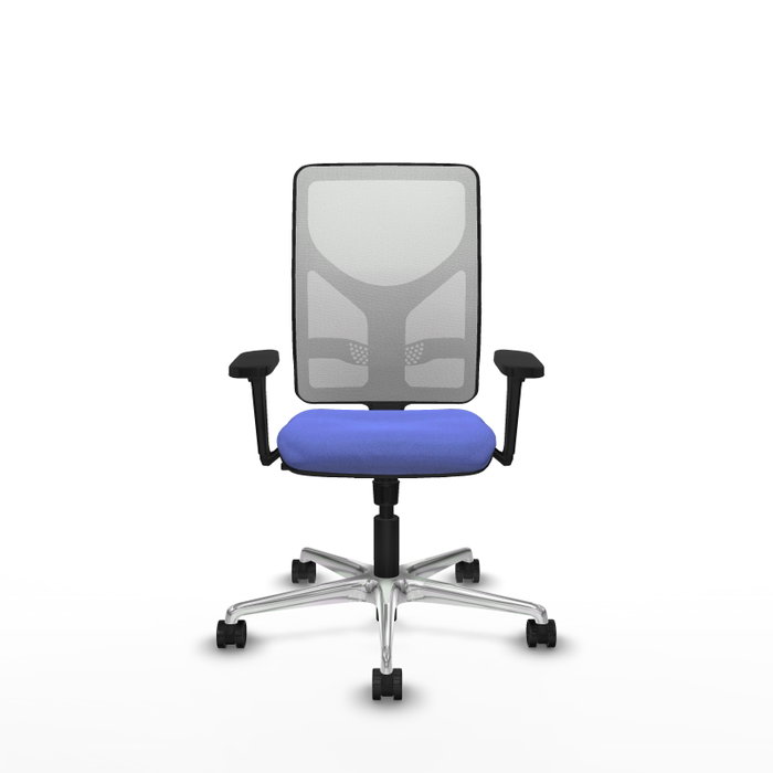 PIQUERAS Y CRESPO Silla de oficina Motilla con mecanismo Sincro, Azul claro y Blanco PIQUERAS Y CRESPO Silla de oficina Motilla con mecanismo Sincro, Azul claro y Blanco