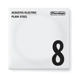 Dunlop Cuerda Individual Plana 008 Set de 12 (Set de 12)