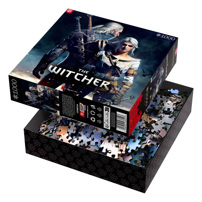 The Witcher Puzzle Gaming Geralt & Ciri (1000 piezas)