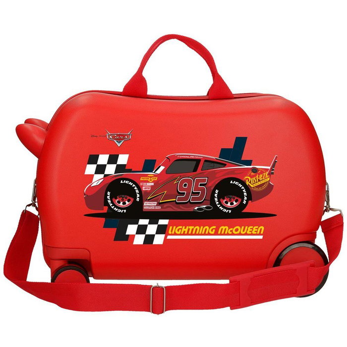 JOUMMA BAGS Maleta ABS Lightning McQueen Cars Disney Pixar 45cm Rígida Trolley Niño JOUMMA BAGS Maleta ABS Lightning McQueen Cars Disney Pixar 45cm Rígida Trolley Niño