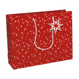 Bolsa De Papel Clairefontaine Kraft Decorado 37X27X12 Cm Cosi Navidad Pack De 6