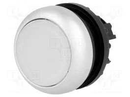 Eaton M22-DL-W Interruptor pulsador blanco plano