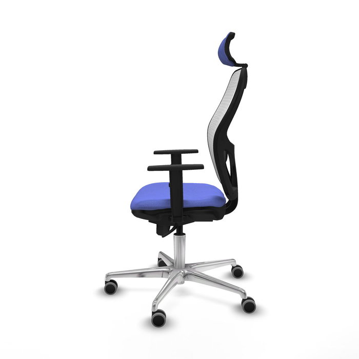 PIQUERAS Y CRESPO Silla de oficina Jorquera Azul claro y Blanco