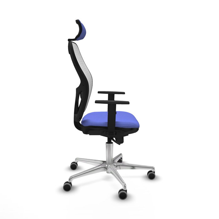 PIQUERAS Y CRESPO Silla de oficina Jorquera Azul claro y Blanco