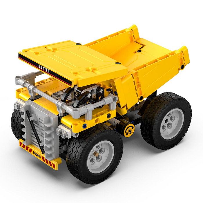 Deqube Camión Volquete (Heavy Duty Truck) 372 Pzas Juguete de Construcción +8 Años