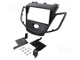 ACV Bastidor de montaje de radio 2 DIN para Ford Fiesta, negro