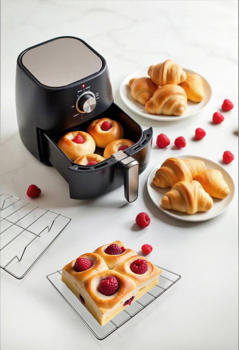 Quttin Rejilla Cuadrada para Airfryer de 20 cm (36 Unidades) Quttin Rejilla Cuadrada para Airfryer de 20 cm (36 Unidades)