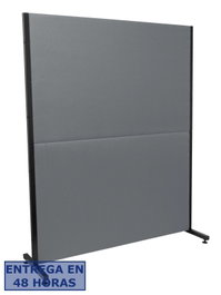 PIQUERAS Y CRESPO - Biombo oficina, ideal para espacios de trabajo, diseño fijo, perfecto para dividir áreas.