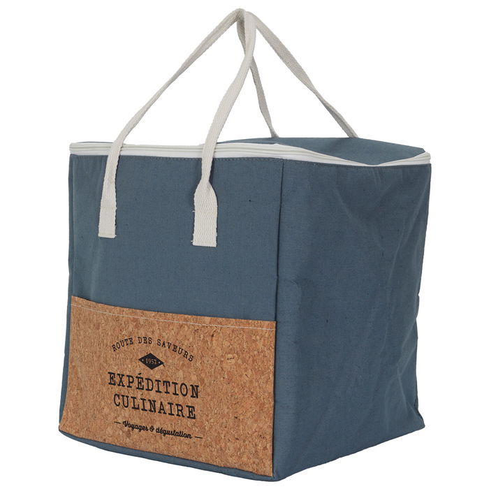 Cook Concept Bolsa Térmica "Corcho" 23 L Exterior Algodón y Poliéster