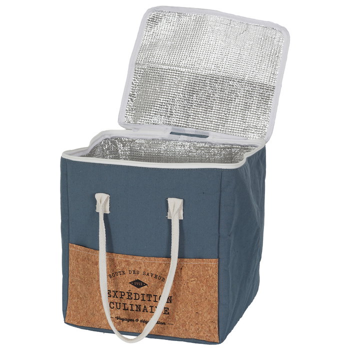 Cook Concept Bolsa Térmica "Corcho" 23 L Exterior Algodón y Poliéster