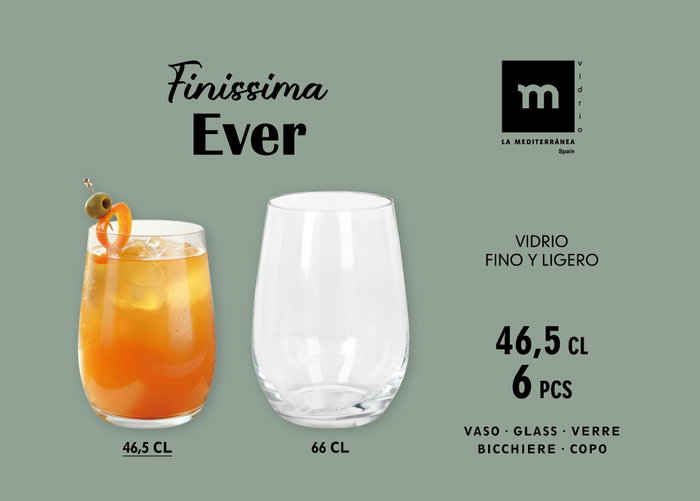 La Mediterranea Vaso Finissima Ever 46.5cl MD La Mediterranea Vaso Finissima Ever 46.5cl MD