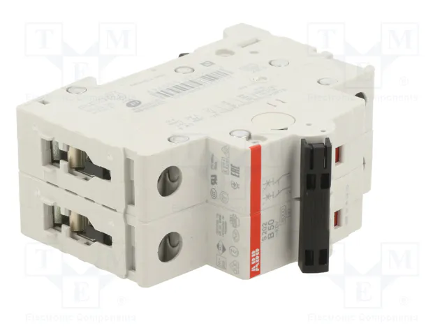 ABB S200 Interruptor magnetotérmico 2 polos 50A 6kA ABB S200 Interruptor magnetotérmico 2 polos 50A 6kA