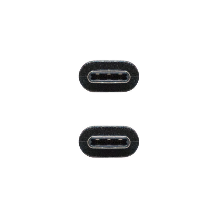 Nanocable Cable USB 2.0 USB-C a USB-C, 1m, Negro Nanocable Cable USB 2.0 USB-C a USB-C, 1m, Negro