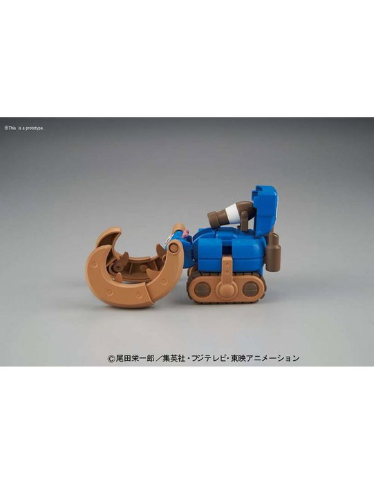 Bandai Chopper Robo Super Horn Dozer Model Kit Colección Chopper Robo Series Franquicia One Piece
