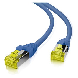 Helos Patchkabel Cat.6a Superflex GHMT AWG 27/7 Azul 30,0m