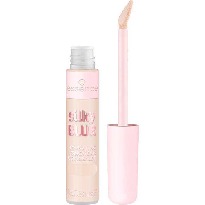 Essence SILKY BLUR Corrector Hidratante de Larga Duración, Acabado Mate Natural - Tonos #70, 10 ml