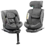 Babyauto BAB8435593702970 Silla de Coche Grupo 0/1/2/3 I-Size Isofix Giratoria Reclinable hasta 150 cm Gris
