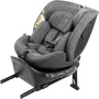 Babyauto BAB8435593702970 Silla de Coche Grupo 0/1/2/3 I-Size Isofix Giratoria Reclinable hasta 150 cm Gris