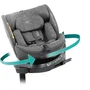 Babyauto BAB8435593702970 Silla de Coche Grupo 0/1/2/3 I-Size Isofix Giratoria Reclinable hasta 150 cm Gris