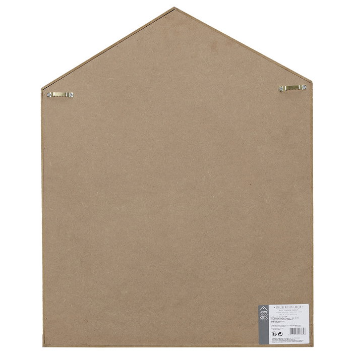 Home Deco Kids Estante Casa Azul para Habitación Infantil 40x7x50 cm