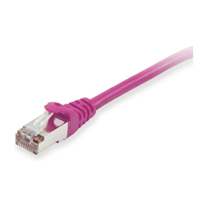 EQUIP Patchkabel Cat6a S/FTP 2xRJ45 0,5m Púrpura