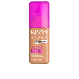 NYX Professional Make Up MAKE'EM WONDER Soft Matte Foundation #17-Medium Olive - Base Mate 30 ml