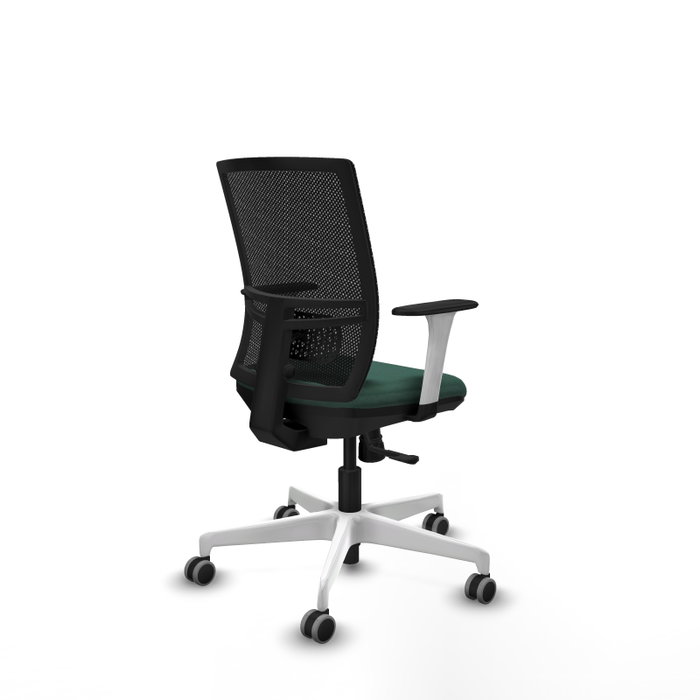 PIQUERAS Y CRESPO Silla de oficina Yunquera con mecanismo Sincro, Verde botella y Negro PIQUERAS Y CRESPO Silla de oficina Yunquera con mecanismo Sincro, Verde botella y Negro