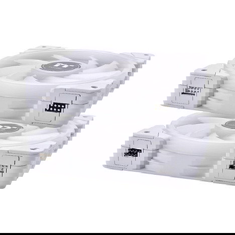 Thermaltake SWAFAN EX14 Ventilador PC RGB 140mm Blanco Pack 3