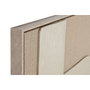DKD Home Decor Cuadro Moderno 3D de Yute y Foam Natural/Beige