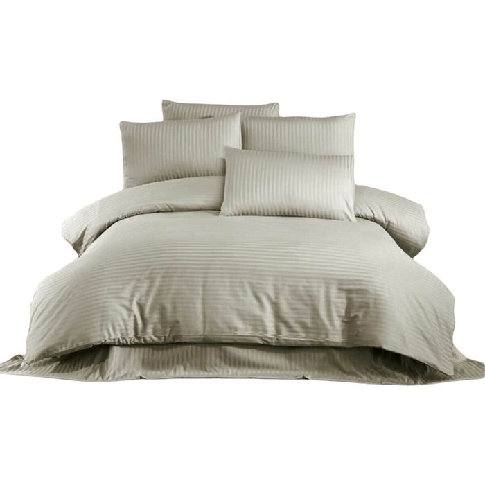 AUCUNE Juego de cama capuchino con funda nórdica y 2 fundas de almohada AUCUNE Juego de cama capuchino con funda nórdica y 2 fundas de almohada