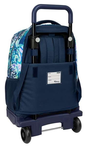 Safta Mochila Kook Infantil Grande con Ruedas Extraíble