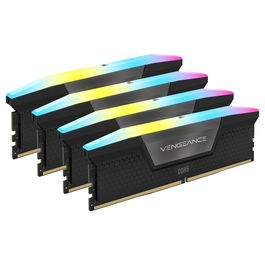 Corsair CMH128GX5M4B5600C40 Memoria RAM DDR5 128GB (4x32GB) 5600MHz CL40 Vengeance RGB para PC