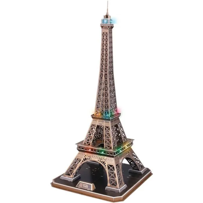 Explora Rompecabezas 3D Torre Eiffel AAAALY36025 Juego de Construcción 84 Piezas a partir de 8 años