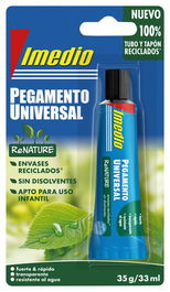 Pegamento Universal Imedio Renature Sin Disolventes 33 Ml (Set de 10)