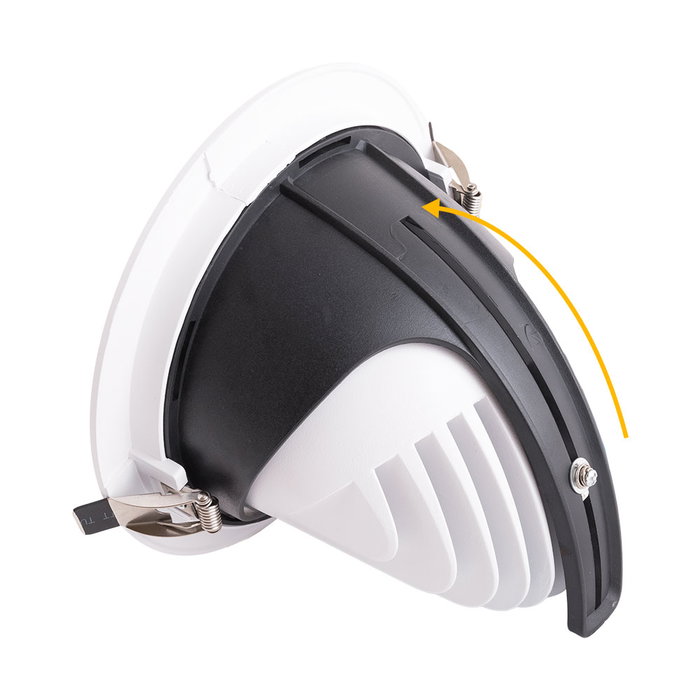 Foco Downlight LED 40W 6000Lm 4000K Circular Orientable Blanco Natural