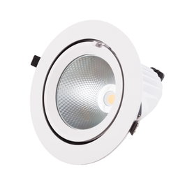GreenIce Foco Downlight LED 40W 6000Lm 4000K Circular Orientable