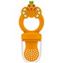 Frootimals Chupete Silicona para Fruta Bebé +6 meses BPA free Orangiefly