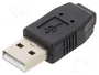 DeLOCK Adaptador USB-A hembra a mini USB-B 5 pines macho<|image>{ 
