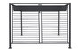 DKD Home Decor Pérgola para Terraza y Jardín Gris 300 x 230 x 300 cm