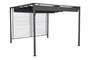 DKD Home Decor Pérgola para Terraza y Jardín Gris 300 x 230 x 300 cm