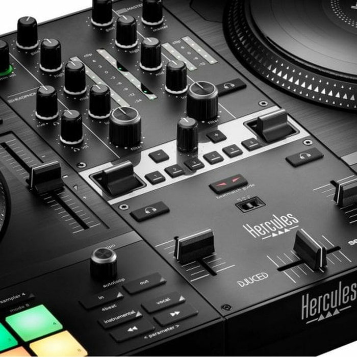 Hercules DJControl INpulse T7 - Controladora DJ motorizada negra