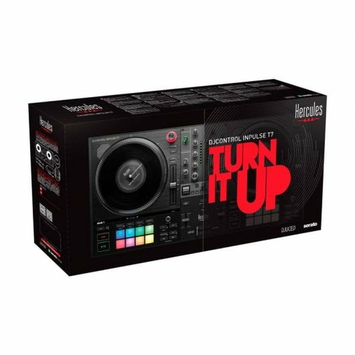 Hercules DJControl INpulse T7 - Controladora DJ motorizada negra