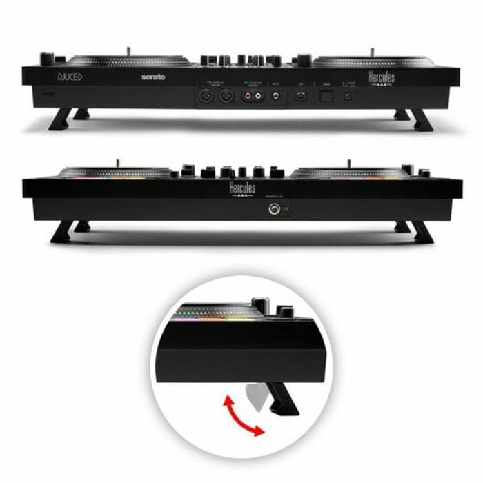 Hercules DJControl INpulse T7 - Controladora DJ motorizada negra