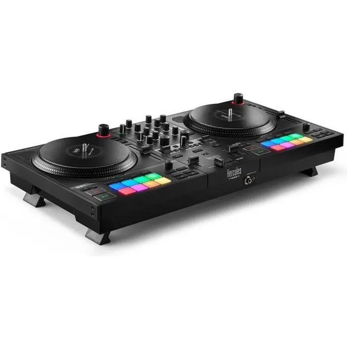 Hercules DJCONTROL INPULSE T7 Controladora DJ Motorizada de Dos Decks Negra HER1701162170975 Hercules DJCONTROL INPULSE T7 Controladora DJ Motorizada de Dos Decks Negra HER1701162170975