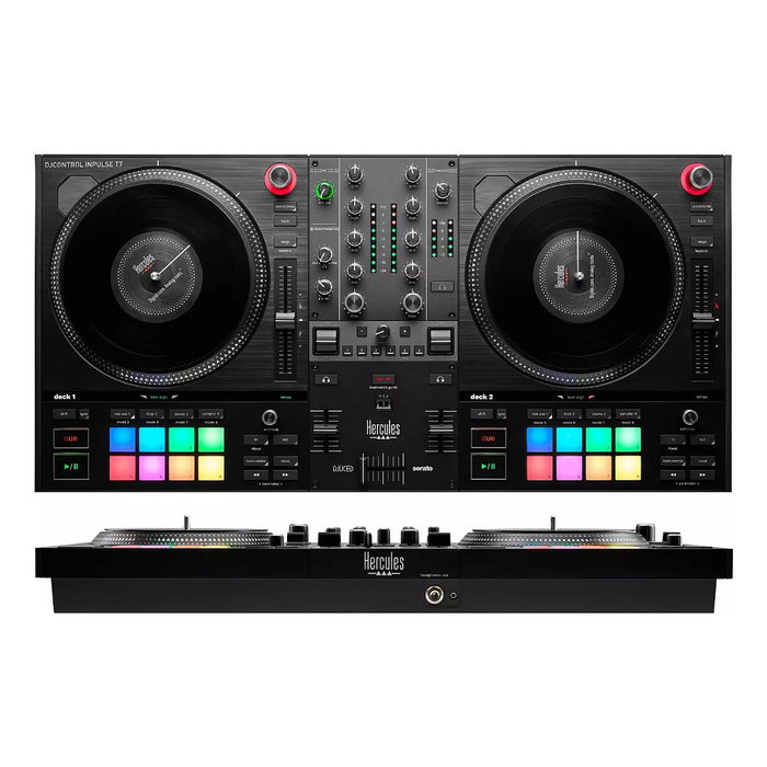 Hercules DJControl INpulse T7 - Controladora DJ motorizada negra