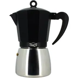 Menastyl Cafetera Italiana 3935072 Aluminio 12 Tazas Todo Tipo Fuegos Induccion