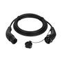 LogiLink Cable de carga para vehículo eléctrico Tipo 2 11kW 20A 10m Negro