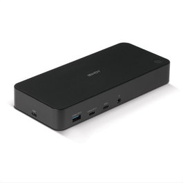 LINDY DST-Pro UniversalDock USB 3.2 Gen 2 Type-C Hub Estación de Acoplamiento 3xHDMI 2xDisplayPort Ethernet Negro
