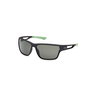 Timberland TB00001 Gafas de Sol Hombre Polarizadas Verdes Rectangulares Montura Negra Mate Cristales 65 mm